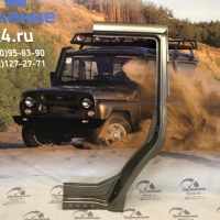 Каркас боковины кузова задний левый (УАЗ-Pickup) 2363-00-5401019-00