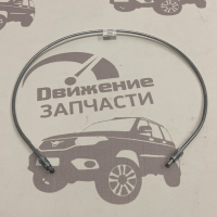 Трубка от тройника к правому переднему тормозу стальная 950 мм 3163-00-3506040-10